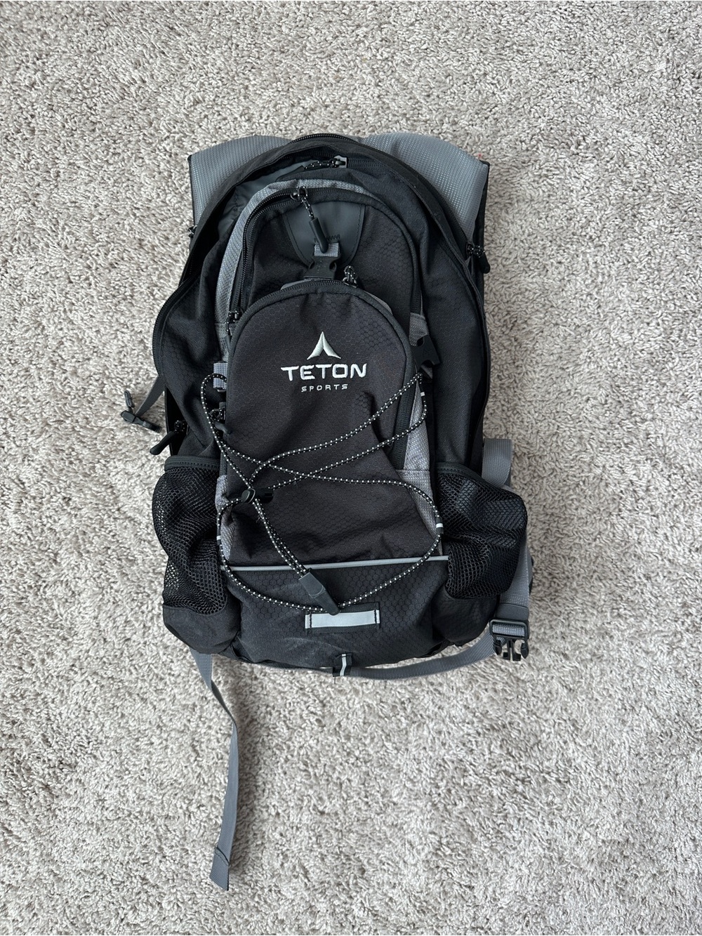 Teton Sports Women's Black & Gray Compact Hiking Backpack
